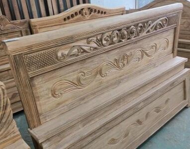 Bed made of teak wood sale in Daulatpur, Khulna Bangladesh