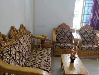 Teak wood sofa set for sale in Mirpur,Dhaka