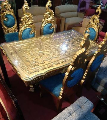 Wooden Dining Table with chair for sale in Chawkbazar Chattogram