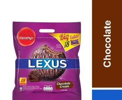 Munchy’s Lexus Choco coated Cream Biscuits 360g for sale in Narsingdi