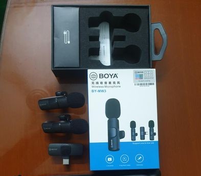 Boya original wireless dual microphone for sale in Tangail