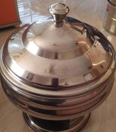 stainless steel charcoal/candle hotpot for sale in Mirpur Dhaka