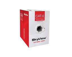 NEW SkyView Cat-6 UTP 305 Meter CCTV Network Orange Cable