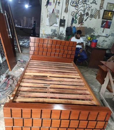 4/7 feet Malaysian wood bed for sale in Jatrabari, Dhaka