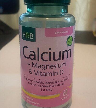 H&B Calcium +Magnesium & Vitamin D – 60 Tablets