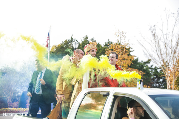 Wedding & Bridal Photo Shoots / colour Smoke bomb