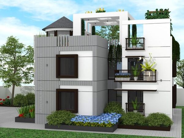 নিচ তলায় ১৮৯০ স্কয়ার ফিট Flat For Sale in Bindan Gazipur