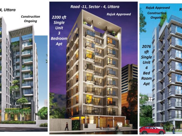 Luxurious Apartment For Sale in Uttara & Bashundhara in Dhaka