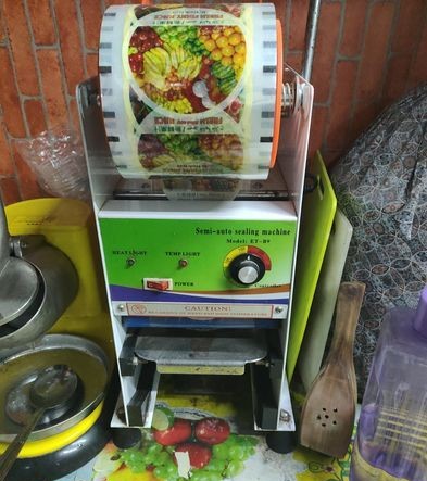 cup sealer machine(semi auto) for sale in Banasree, Dhaka