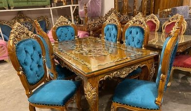 Golden Ctg Wooden Style Collection Dining Room Set for sale in Badda, Dhaka