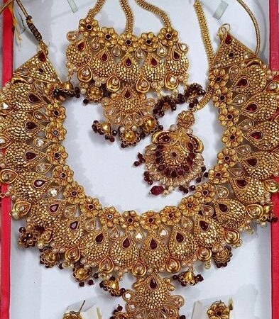 Bridal Jewellery Set (Intact) for sale in 60 Feet Road, Dhaka