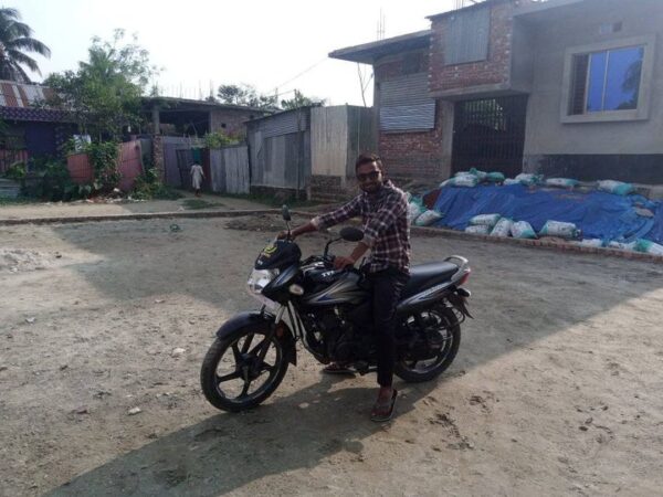 TVS Metro 100cc Motorcycle For Sale at Sherpur in Mymensingh