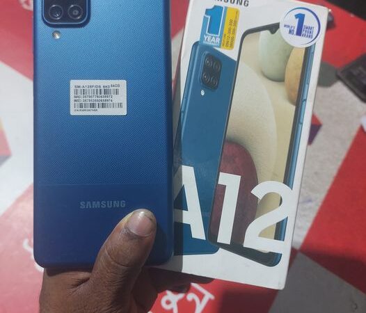 Samsung Galaxy A12 Mobile Phone For Sale at  Thakurgaon