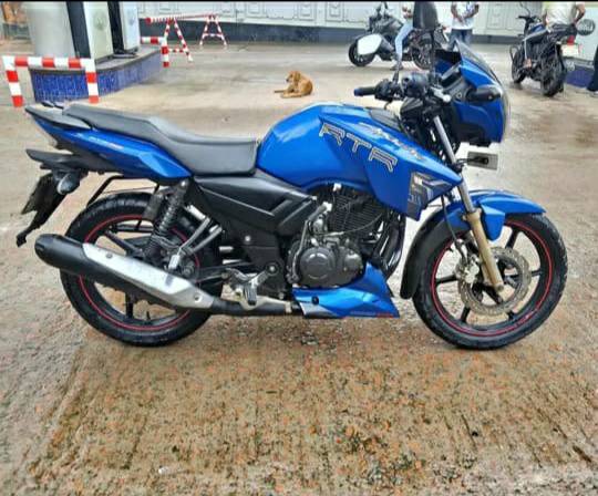 TVS Apache RTR 160cc Motorcycle For Sale at Chowrasta Police line Gazipur in Dhaka