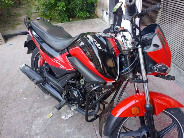 Hero Splendor 110cc Motorcycle For Sale at Shapla Chattor in Rangpur