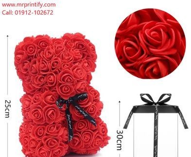 Rose Bear Gift  for sale in New Market, Dhaka