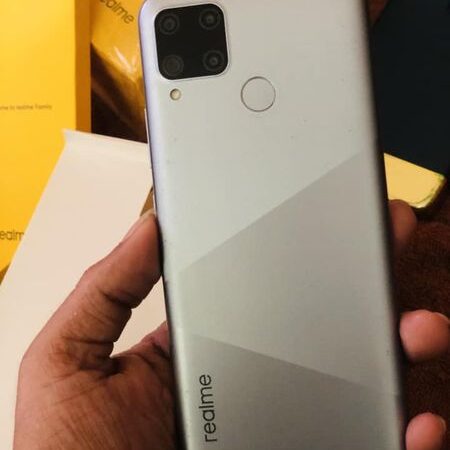 Realme C15 Mobile Phone For Sale at Airport Kawlar in Dhaka