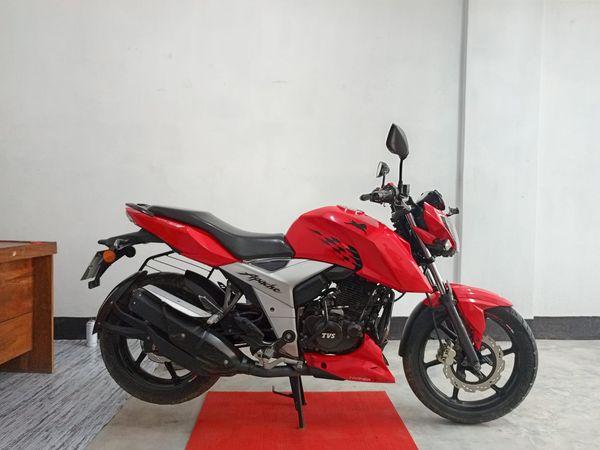 TVS Apache RTR 4v DD 2019 Motorcycle For Sale at Bogura Sahor in Rajshahi