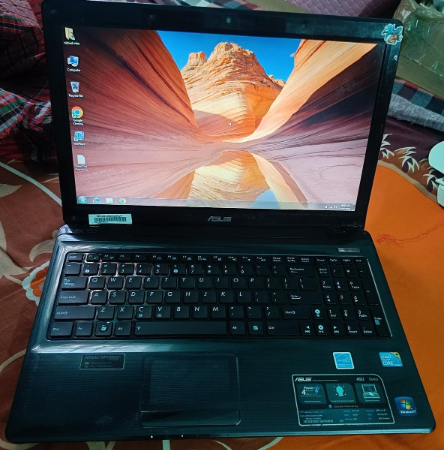 Laptop Model Asus A52J (Used) for sale in Kishoreganj