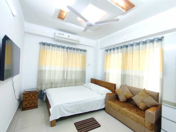 Furnished 1BHK Apartment Rent in Bashundhara R/A