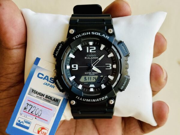 Authentic Casio Solar Watch (Used) for sale at Mirpur in Dhaka.