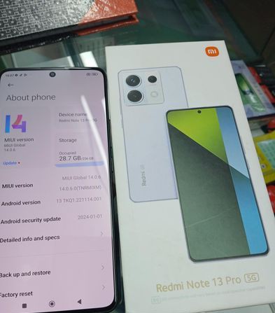 Xiaomi Redmi Note 13 Pro 5g for sale in Gulshan, Dhaka