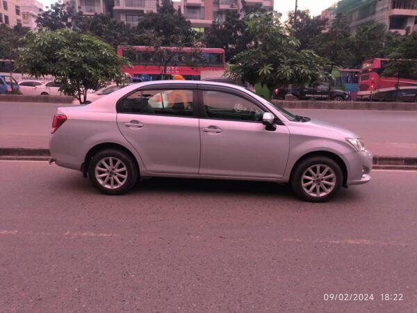 Toyota Axio X Limited Hybrid model 2013 Used Car for Sale at Baridhara in Dhaka.