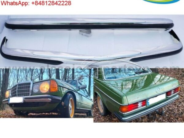 Mercedes W123 sedan bumpers (1976–1986)