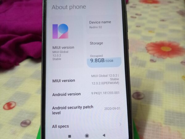 Xiaomi Redmi S2 Ram 3/32 Used Mobile Phone Sale at Kamarpara Dhaka Stn In Rangpur.