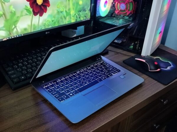 HP 840 g3 i5 6gen 8gb ram 256gb m.2 ssd Modal Laptop Used For Sale In Lalbag, Rangpur.