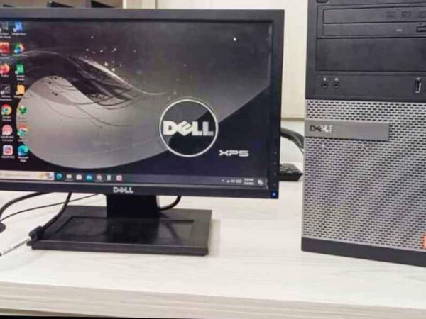 I5 3rd gen 500 gb hard dix 8gb ram New Dell brand Used pc For Sale at Lalbagh In Old Dhaka.