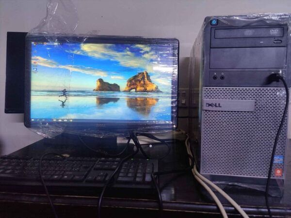 I5 3rd gen 500 gb hard dix 8gb ram New Dell brand Used pc For Sale at Lalbagh In Old Dhaka.