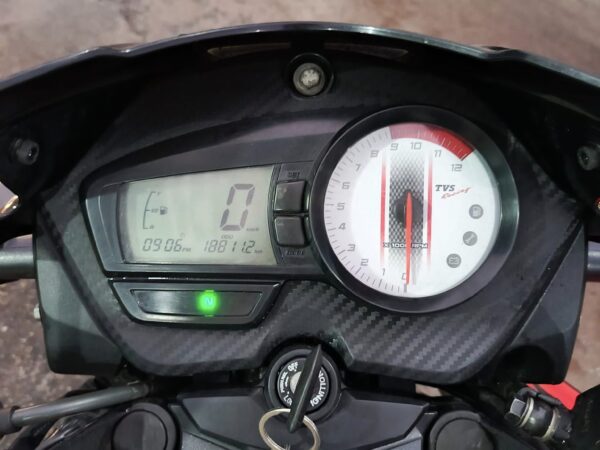 Apache rtr 160 cc 2022 Modle Motorcycle Used for Sale at New Jummapara In Rangpur.