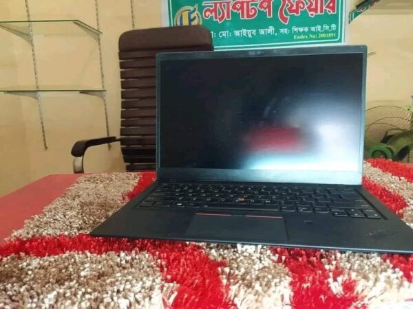 Lenovo Thinkpad X1 Carbon Core i7 8Th Gen-Ram16/512 Used For Sale in Sub-town, Bogra.