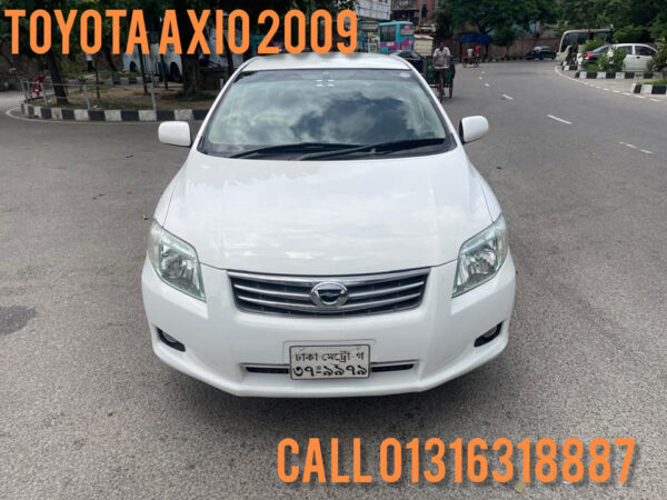 Toyota Axio G Edition 2009 Used Car for Sale 21, Manipuri Para 2nd Gate, East Side of Sangsad Bhavan