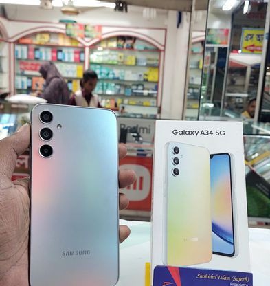 Samsung Galaxy A34 8-128Gb Fixed price for sale in Mirpur Dhaka