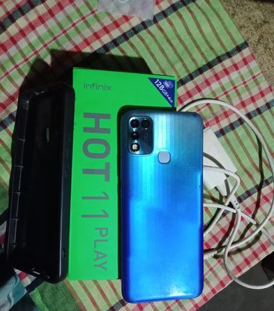 Infinix Hot 11 Play 4/128 for sale in Bagerhat, Khulna Division