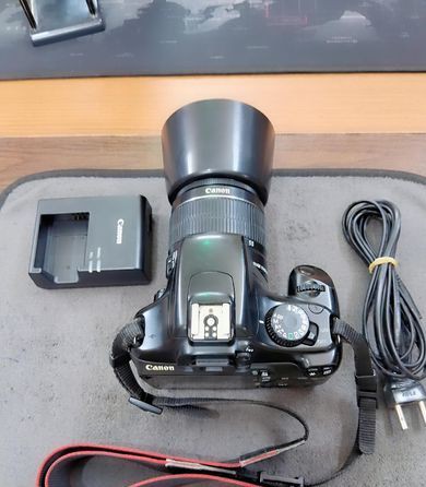 Canon eos 1100d with 18-55 mm lens full setup for sale in New Market, Rajshahi