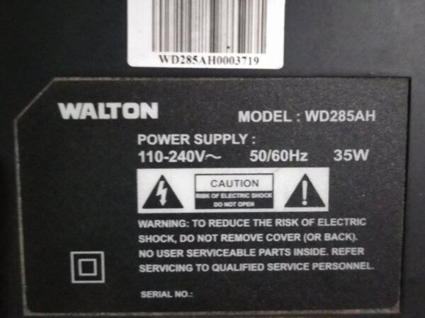 ওয়ালটন নন স্মার্ট ২৮ ইঞ্চি এল ই ডি টিভি বিক্রয় হবে, কামাল কাছনা বাজার, রংপুর।