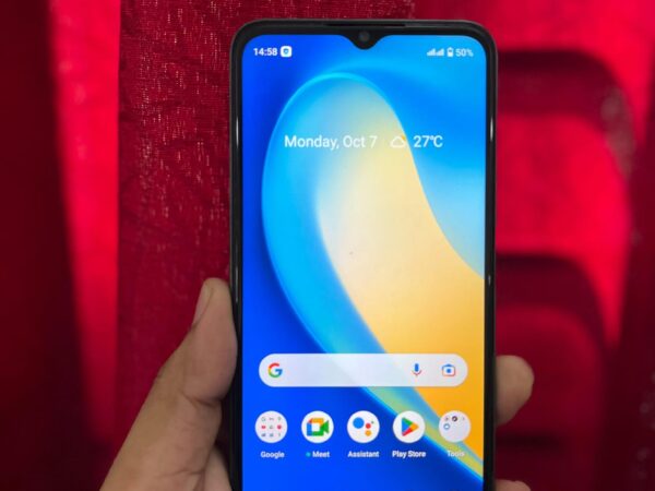 Realme c35 Ram:4GB+4GB Rom-128GB Used Mobile Phone Sale at Natullabad In Barisal.