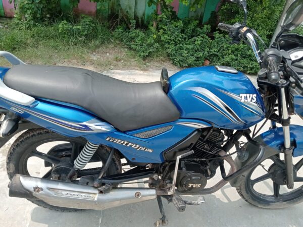 TVS Metro plus 110 cc Used Motorcycle sale in Natal at Bhairav in Dhaka.