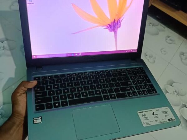 Asus X540y Intel Amd Redeon Processor Laptop Used For Sale at Sholakia Eidgah ground in Kishoreganj