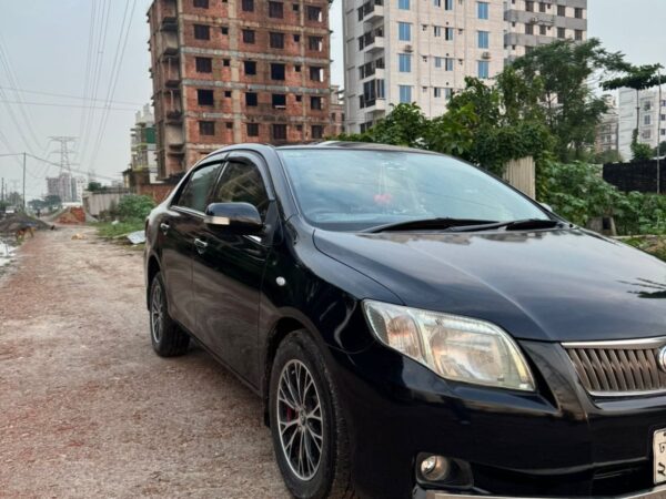 Toyota Axio. Model 11_registration 17 Used Car for Sale at Badda Aftabnagar in Dhaka.