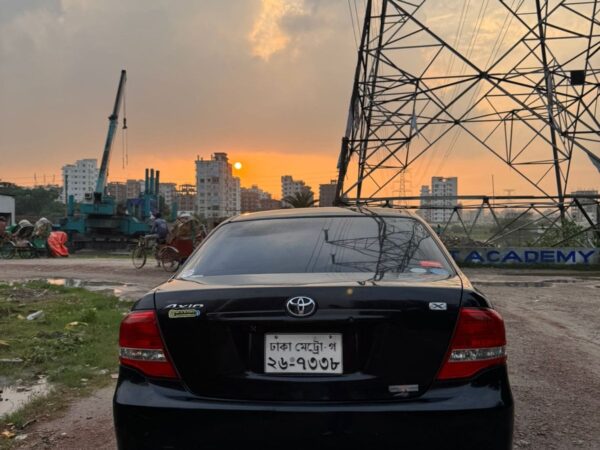 Toyota Axio. Model 11_registration 17 Used Car for Sale at Badda Aftabnagar in Dhaka.