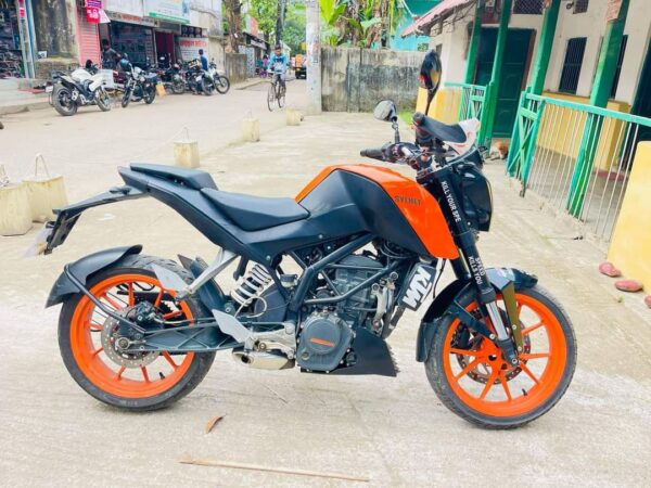 KTM 125 Duke (Orange) Motorcycle For Sale at Sadar in Sylhet