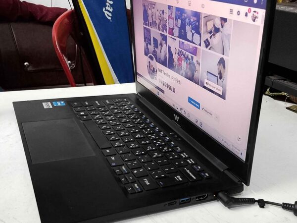 Walton EX i3 11 gen , Ram- 8 gb ( up to 32 GB) SSD- 512 gb M.2 Used Laptop Sale In Narayanganj.