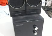 Microlab M-223 Modal Used Speaker For Sale Prime Medical College and Hospital In Rangpur.