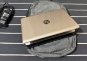 HP Core i5 Ram 8GB Gold Colour Used Laptop Sale at Kolabagan Residential Area Dhanmondi In Dhaka.