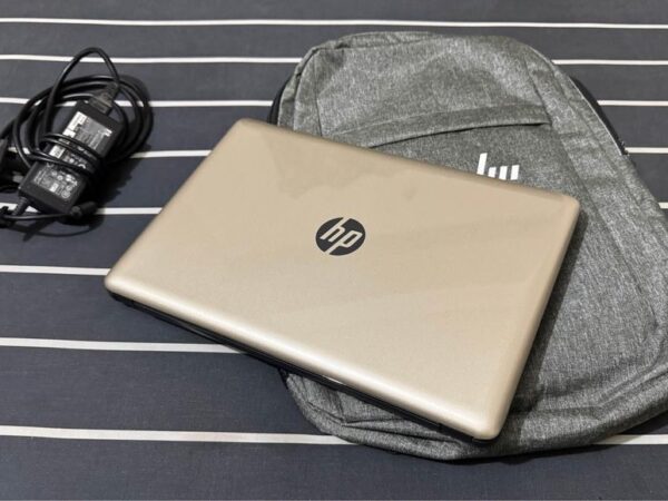 HP Core i5 Ram 8GB Gold Colour Used Laptop Sale at Kolabagan Residential Area Dhanmondi In Dhaka.