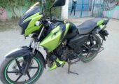 Apache RTR 150 cc Modal Used Motorcycle Sale at Bhairav ​​Bazar In Dhaka.